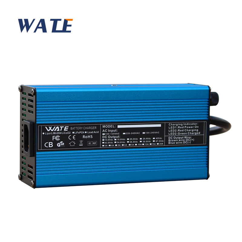 84V 20A Smart Charger - 54.6V 10A Charger 13S 48V Li-ion