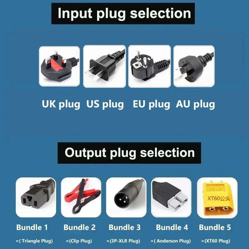60V 5A 8A 10A 12A 15A 20A Smar - 84V 20A Smart Charger 评论和价格