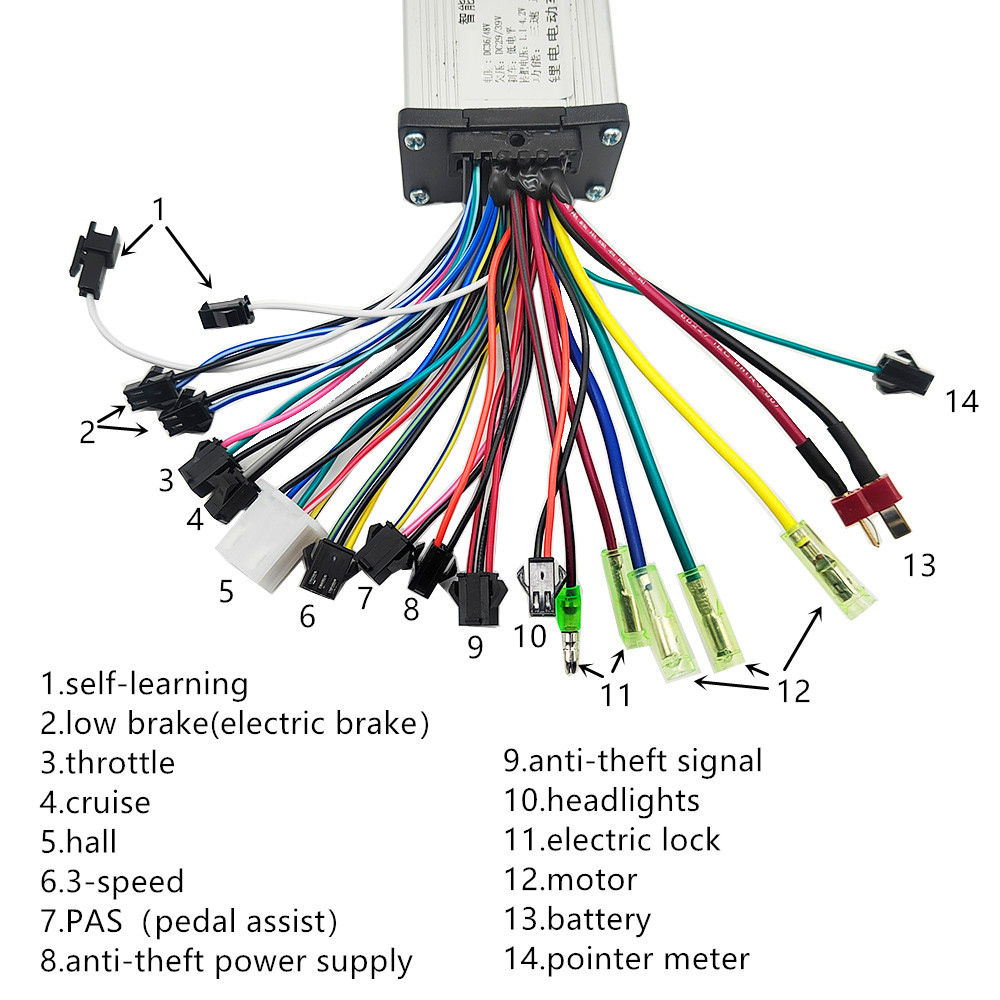 36V 48V 350W E-Bike Controller - Kelly Kls7230S Controller 评论和价格