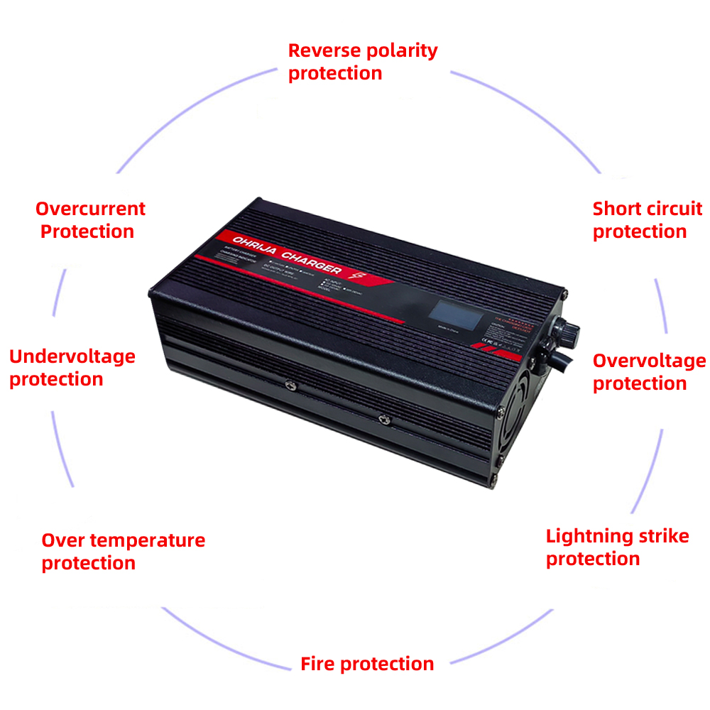 OHRIJA 67.2V 5A Lithium-Ion Ch - 84V 20A Smart Charger 评论和价格
