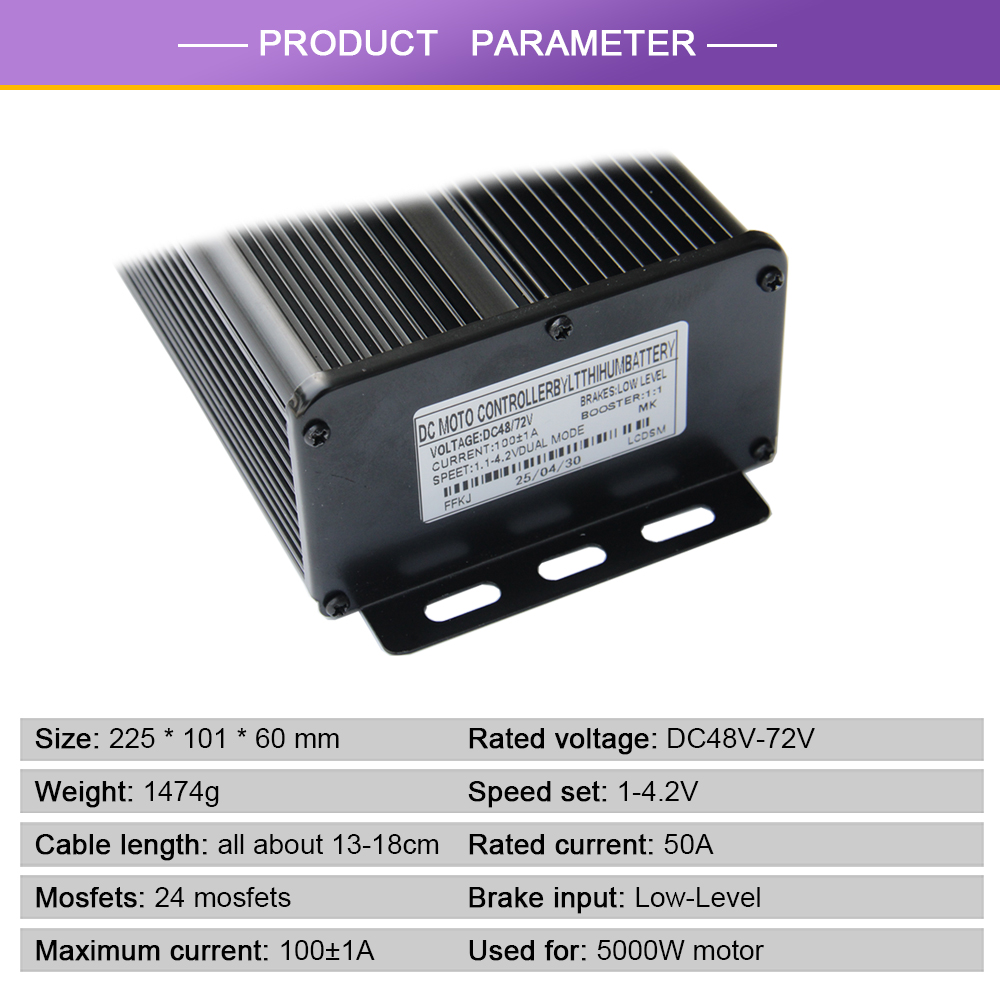 100A Controller Electric Bicyc - 72V 100A Sabvoton Controller 评论和价格