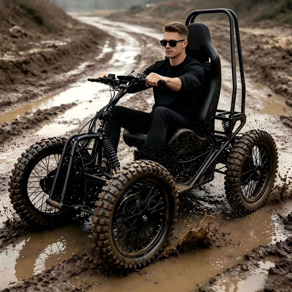 4WD Electric Off-Road Scooter  - 60V 50Ah Electric Scooter Battery 评论和价格