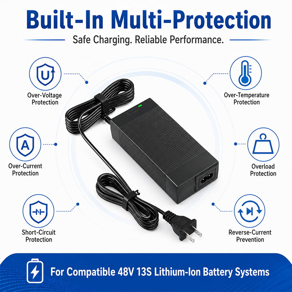 48V 4A 54.6V 2A Li Ion Battery - 84V 20A Smart Charger 评论和价格