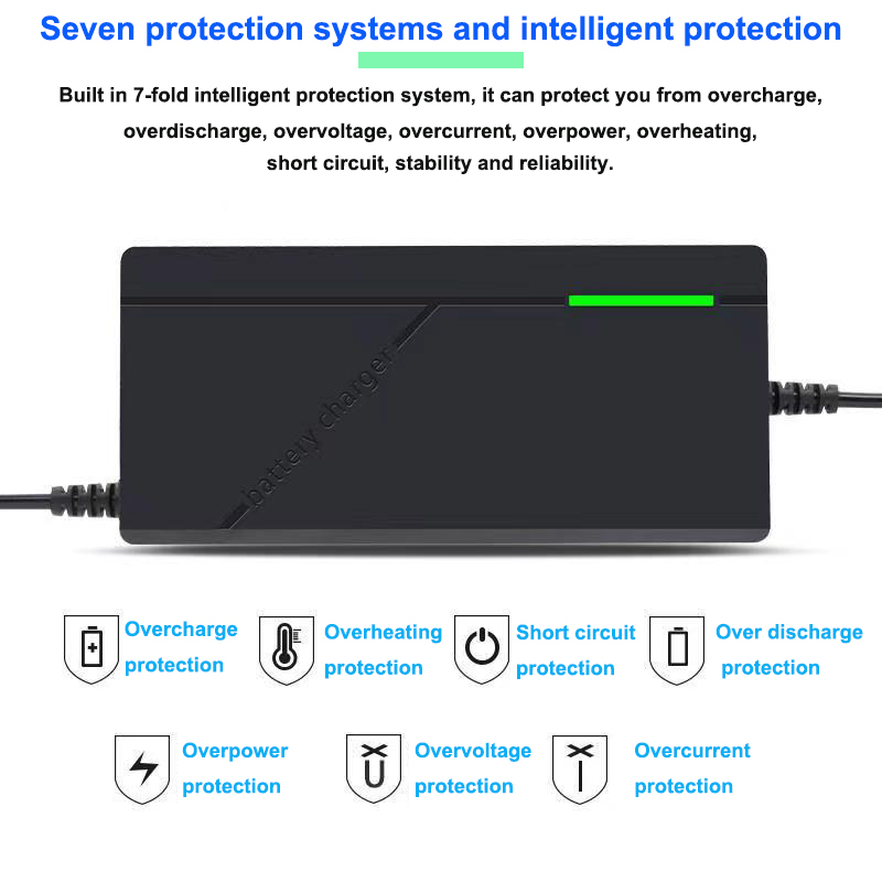36V 48V 60V 72V Charger 2A 5A  - 84V 20A Smart Charger 评论和价格